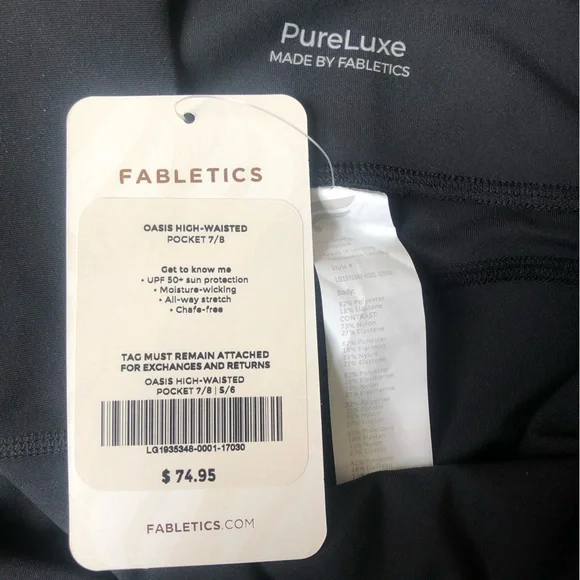 Fabletics - OASIS HIGH-WAISTED 7/8 LEGGING - Picture 5 of 5